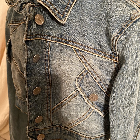 Cropped jean jacket - Picture 4 of 6